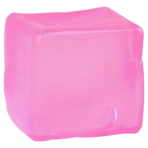 토이토 큐브 말랑이 스트레스볼 스퀴시, 핑크, 215g, 1개