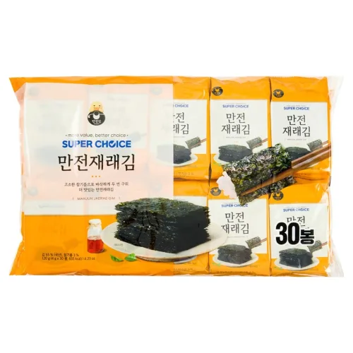 만전김 슈퍼초이스 만전재래김, 4g, 30개