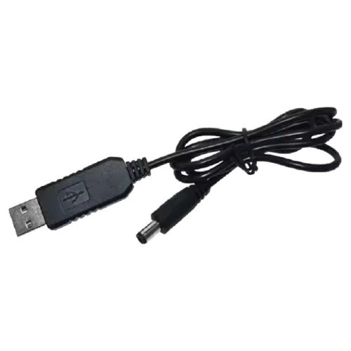 USB 5V to 5V 9V 12V 승압 케이블 DC 전원 케이블, 1개, 9V출력