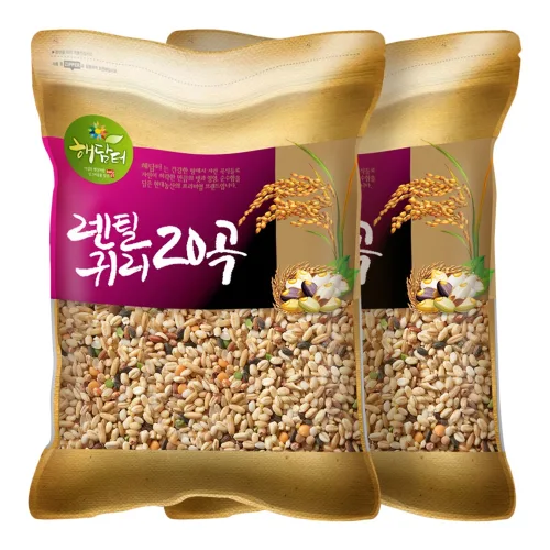 현대농산 렌틸콩 귀리혼합 20곡 5kg