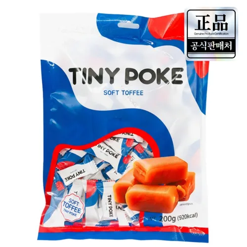 티니포크 고급 카라멜 사탕, 1개, 200g