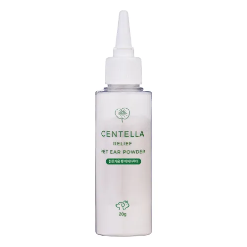강아지 마데카 이어파우더 10g 진정 기능성 귀털제거 애견미용 전문가용, 1개, 10g