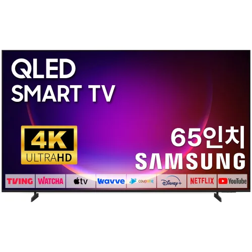 삼성 65인치 TV QLED UHD 4K 스마트티비 65Q7F LED 미러링 넷플릭스 유튜브 25년형, 방문설치, 벽걸이형, 65Q7F, 65인치