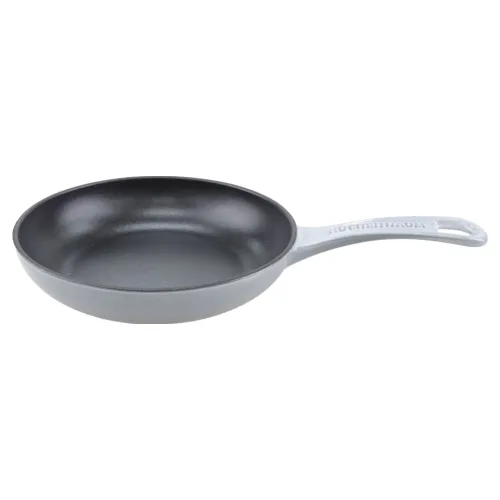 로얄스타 인덕션 애나멜코팅 스킬렛 KU 무쇠 주물팬 그레이, 1개, 18cm
