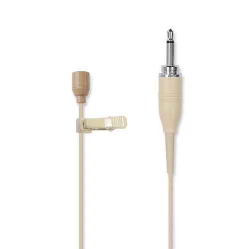 디보이스 HC-20B2 3.5mm 2극 초소형 고감도 콘덴서 핀마이크 강의 인터뷰 가이드, 베이지, HC-20B2