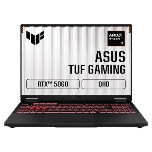 에이수스 2026 TUF 게이밍 A16 라이젠7 라이젠 200 시리즈 지포스 RTX 5060, 예거 그레이, FA608UMI-QT197, 2TB, 32GB, WIN11 Home