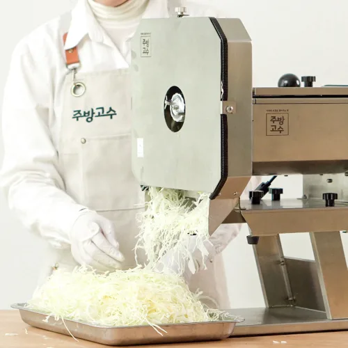 주방고수 양배추슬라이서 양파 슬라이서 야채 절단기 당근 무채 채썰기 기계, 1.신형+슬라이스 칼날