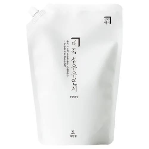 살림백서 퍼퓸 섬유유연제 일랑일랑향 리필, 2L, 1개