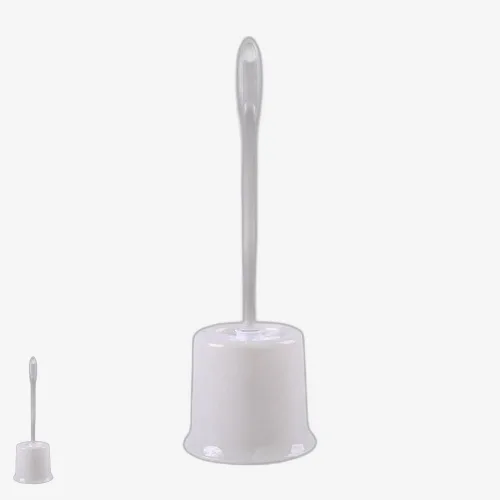 긴손잡이 홈클리닝 변기클리너 스탠드형 욕실정리 변기세척솔 그레이톤 위생관리 화장실청소솔