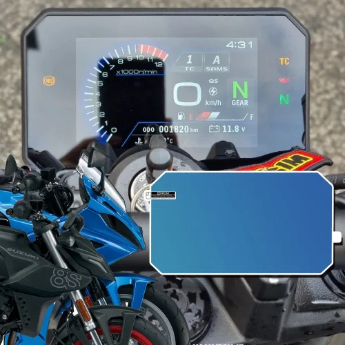 오토티엔 스즈키 GSX-8R 8S 24년-25년 튜닝 계기판필름 스크래치 보호 기스방지, 1개, 투명