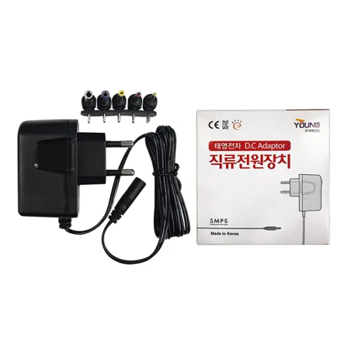 태영전자 전자식아답터 TY 3V 300mAh 벽걸이형, 1개, 단일색상