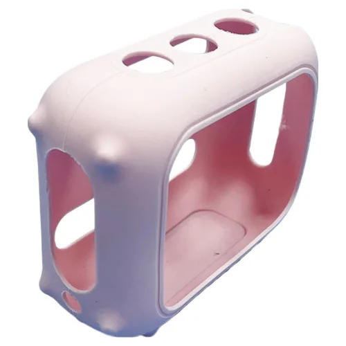 디노 JBL go4 스피커 실리콘 케이스 9.8 x 7.8 x 4.3 cm, 핑크, 1개, 단일상품