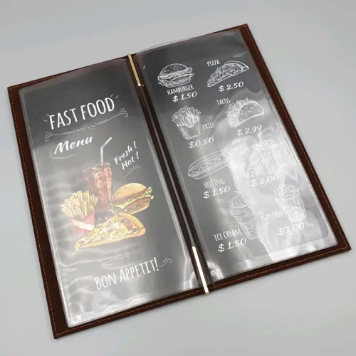 을지메뉴 인기메뉴판 M 사이즈 다양한색상 / 미니 예쁜 메뉴판 미용실 호텔 인테리어 소품 스텐부식로고제작 당일주문 당일출고