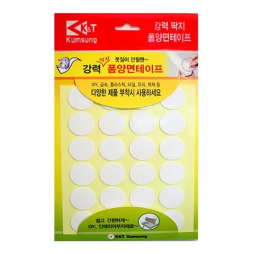 원형 폼양면테이프 25mm 48개입, 1개