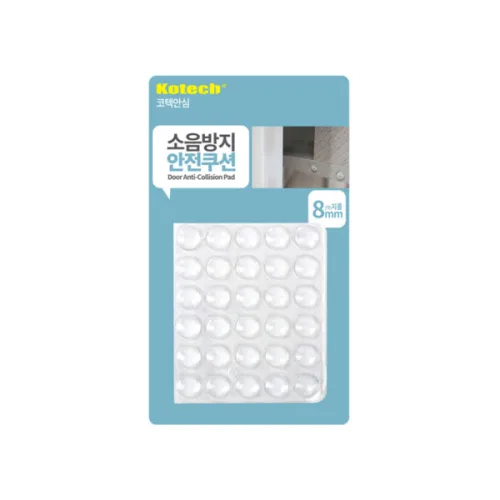 코텍스 안심가드 소음방지 쿠션 투명범퍼