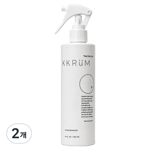 끄룸 의류 만능 얼룩제거제, 2개, 300ml