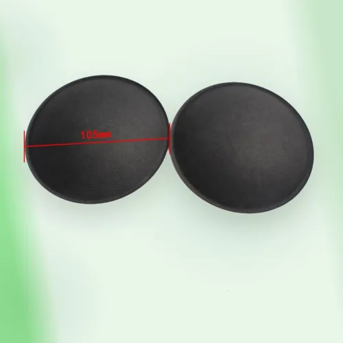2개/세트 방진 스피커 더스트 커버 스피커 커버 캡 더스트 커버 스피커 부품 105MM/115MM 블랙 오디오 스피커