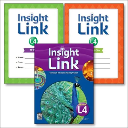 Insight Link 4 세트 (전3권) 교재+Tests+Wordbook