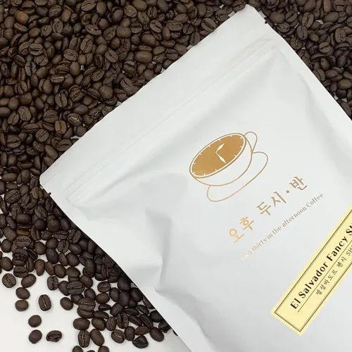 오후두시반 원두커피 엘살바도르 원두 팬시 SHG 500g, 500g, 1개, 홀빈(분쇄안함)
