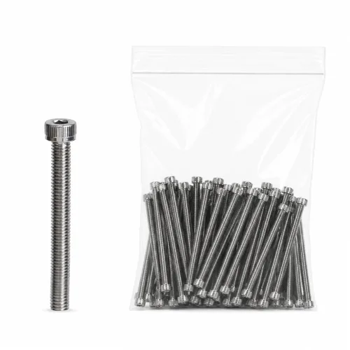 304 스테인리스 육각렌치볼트 소켓 M4 나사산 0.7 미니 육각소켓볼트 렌치볼트, 30개, 60mm, M4 x 0.7