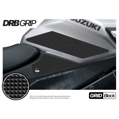 디알비그립 스즈키 GSX S1000 21~ 그리드 블랙 DRB GRIP 니그립패드