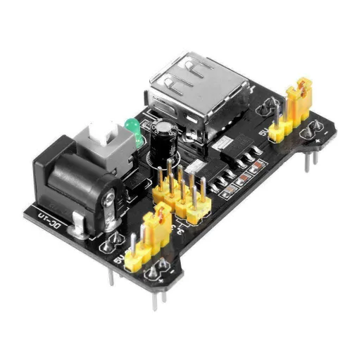 브레드보드 전원 모듈 - MB-102 - 5V 3.3V 듀얼 출력 - DC 정전압 파워 서플라이