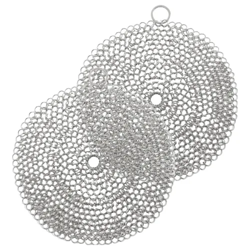 Tree 반영구 스텐링 수세미 원형 20cm, 1개입, 2개