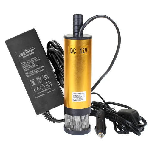 세인티에프 DC 12V 워터펌프(수중)+전원 아답터 세트 수중펌프 물펌프 양수기