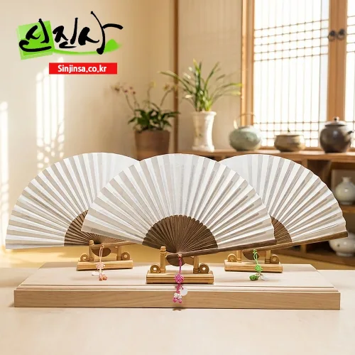 신진사 접선 접이식부채 합죽선 일반형(소,중,대)
