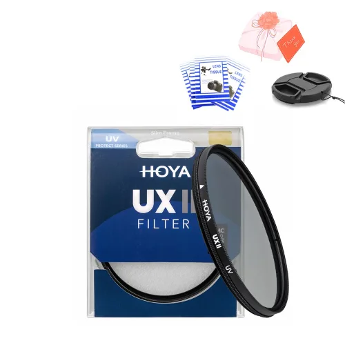 호야 UX UV ll 77mm 필터+렌즈캡+크린티슈 발수코팅, 단일상품, 1개