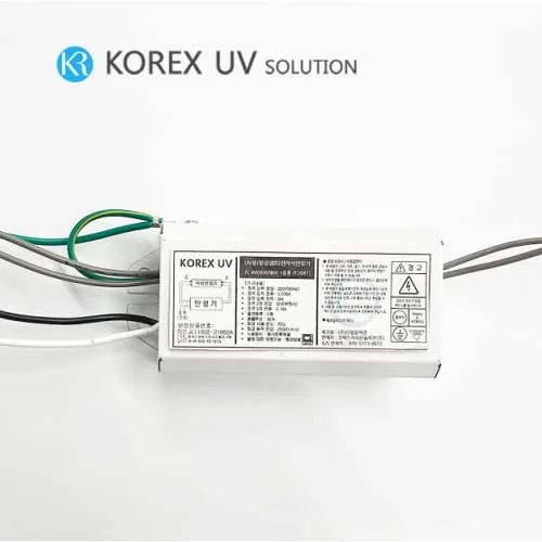 KOREX UV / UV램프전용안정기,25W2등용,형광램프용안정기,FL 25W, 1개