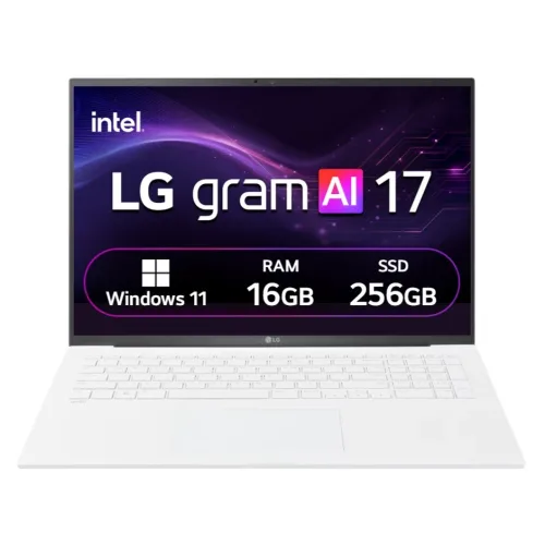 LG전자 2025 그램 AI 17 코어Ultra5, 스노우 화이트, 17Z90T-GA50K, 256GB, 16GB, WIN11 Home