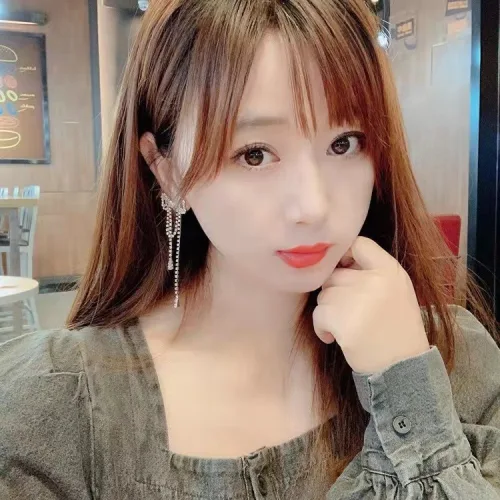 칠성작 925은침리본 귀걸이 바로크 심플 수술 롱 귀장식
