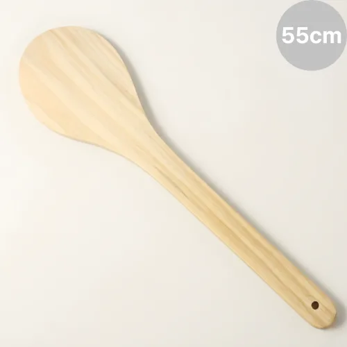 국산 장주걱 대형 원목 나무 50cm 55cm 고추장 밥 볶음 업소용 주걱 조리