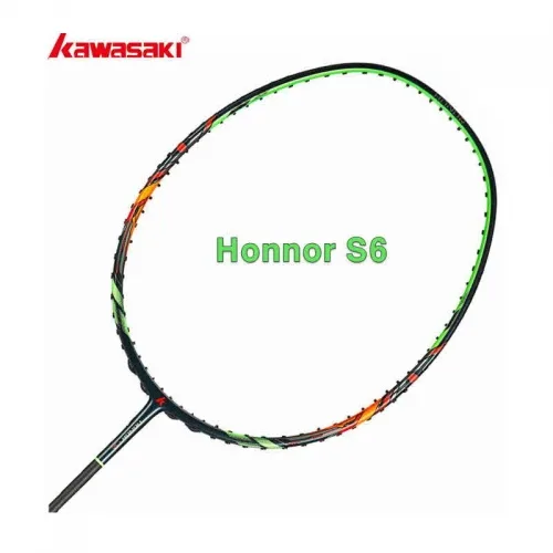 가와사키 배드민턴라켓 HONNOR S6 올라운드형, 1개