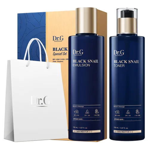 닥터지 블랙 스네일 토너 150ml + 에멀전 150ml 스페셜 2종 세트, 1세트