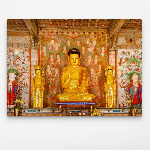 te354-폼아크릴액자78CmX56Cm_대웅전불상, 2.불상2