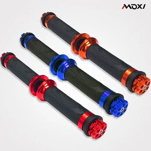 MOXI 바이크 오토바이 손잡이 튜닝 22mm 핸들그립 MX-145, 1세트