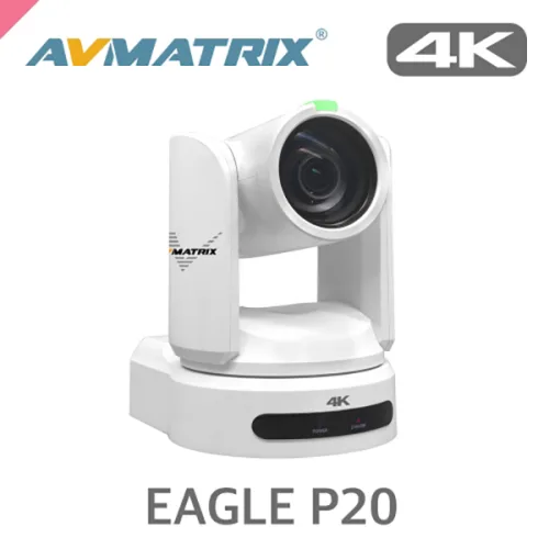 에이브이매트릭스 EAGLE-P20-12G /4K지원 PTZ카메라/20배광학줌/중계용/컨퍼런스카메라
