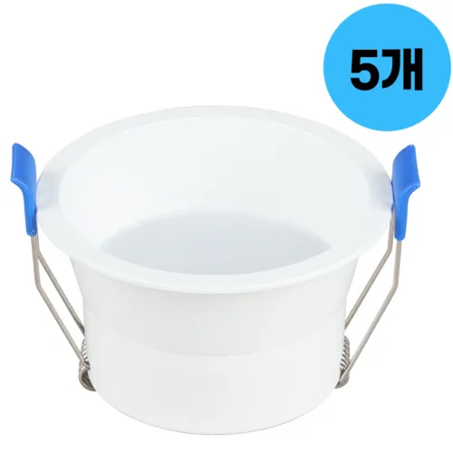 더쎈 LED 에코 케빈 3인치 다운라이트 움푹 8W 일체형 매입등 플리커프리 7.62cm