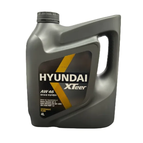 현대 엑스티어 XTeer 유압유 AW 46 4L 내마모성 유압작동유, 1개, AW 46