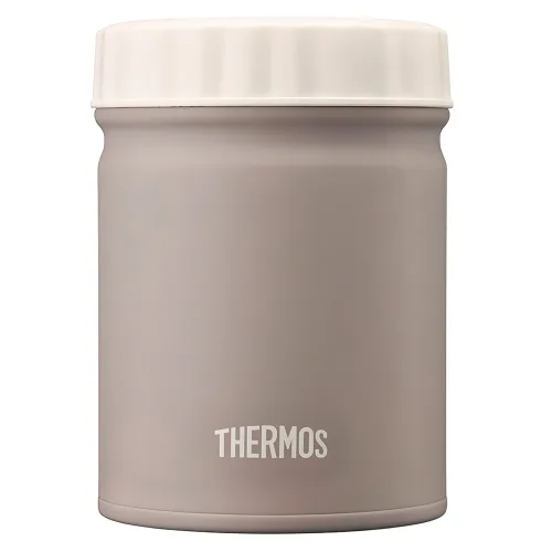 써모스 보온보냉 푸드컨테이너 JBT-500K, 오트밀그레이, 500ml, 1개