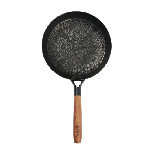 베카 시즈닝 무쇠 주물 후라이팬, 1개, 24cm