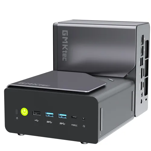 GMKtec AMD 라이젠7 H 255 미니 PC 윈도우11 프로 DDR5 PCIe 4.0 OCulink USB4, NucBox K12, WIN11 Pro, 512GB, 16GB, 블랙