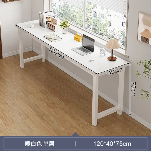 창가테이블 좁고 긴 간이테이블 거실 레이어 선반 탁자 베란다 80cm 2단 단일 카페 폭좁은책상 틈새