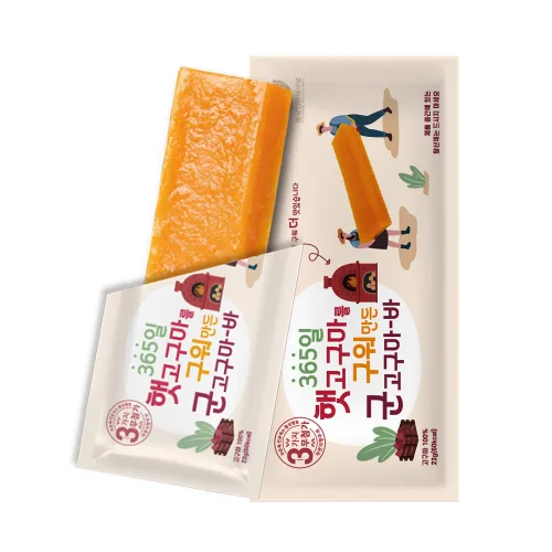 봄날 오직 60kcal. 햇고구마를 구워 만든 군고구마바, 22g, 25개