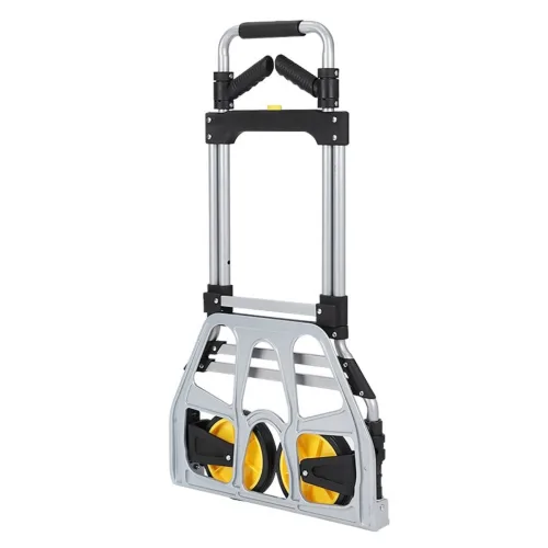 가르브이 3단 접이식 운반 카트 150kg GA-015K, 알루미늄, 1개