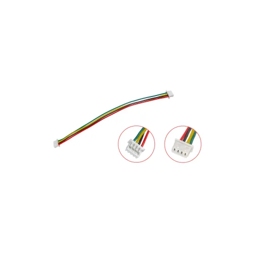 연호전자 4핀 케이블 1.25mm 피치 양방향 커넥터, 10cm, 1개