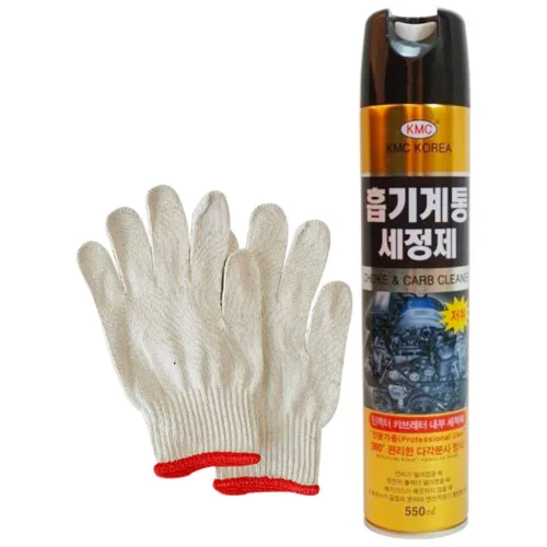 흡기 크리닝 550ml + 장갑, 1개, 550ml