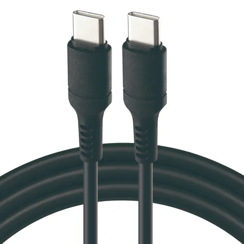 지파워 240W PD E-Marker IC 내장 노트북 호환 C타입 - C타입초고속 충전케이블, 1개, 블랙, 1.5m